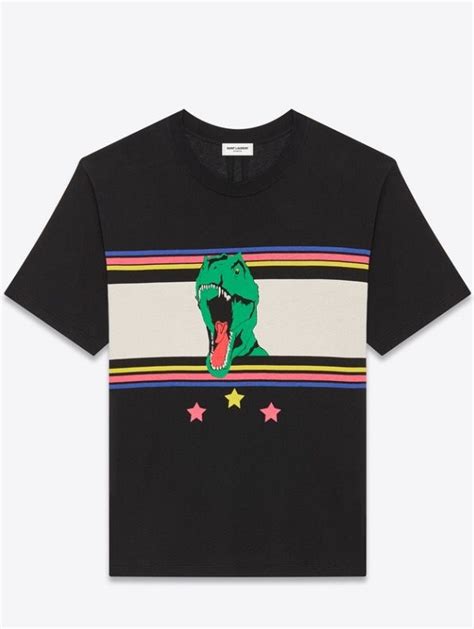 ysl dinosaur shirt|Saint Laurent Official Online Store .